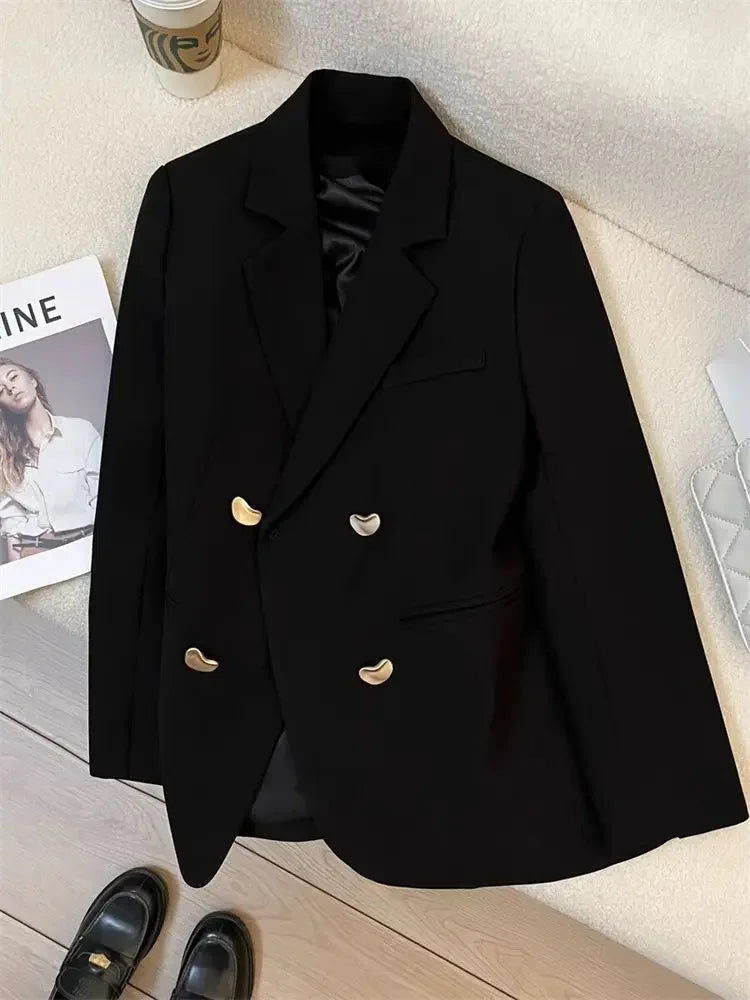 Office Wear Professional Outfits Outerwear Solid Women's Blazers Spring Autumn Female Coats and Jackets In Promotion Korean Fall