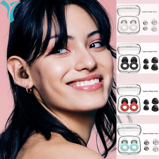 Earplugs-High Fidelity Hearing Protection for Musicians,DJ,Festivals,Concerts&Nightlife–18dB&NRR 7 Noise Reduction Ear Plugs