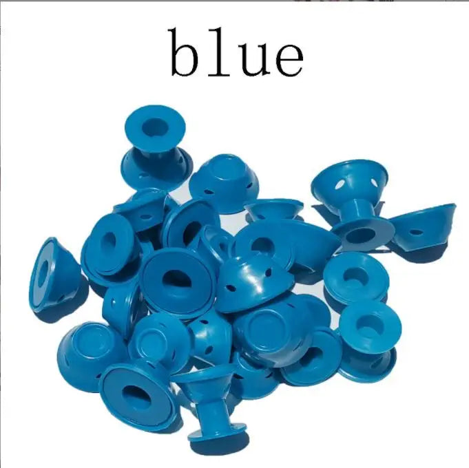 10pcs hair curler foam Hair Rollers Curlers Soft Silicone Hairstyle Roller Wave Formers DIY Curling Hair Styling Tools