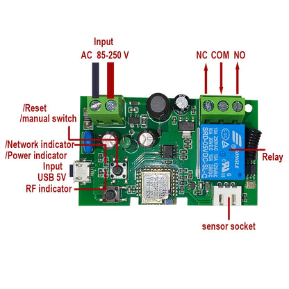 WiFi Smart Temperature Switch Ewelink Controller 2000W Intelligent Thermostat With Energy Consumption Monitor Work With Alexa