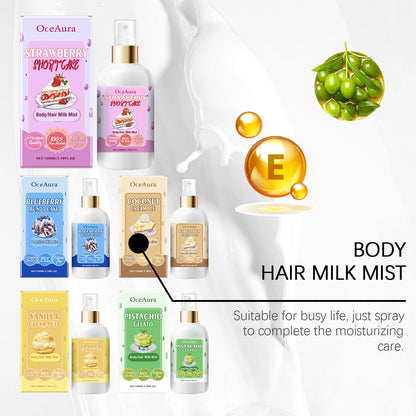 Original Body Moisturizing Spray Prevent Dry Skin Hair Lasting Fragrance  Improve Dry Rough Nourishing Face Body Skin Care 100ml