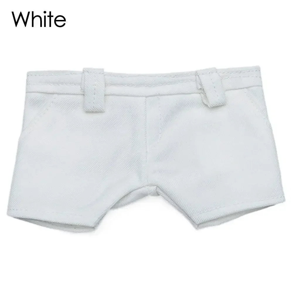 Fashion Cotton Doll Clothes Multi-colors Cute Casual Wears Pants Mini Dolls Clothes Accessories