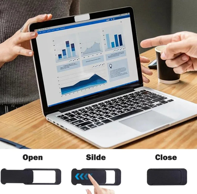 1-10PCS Webcam Cover Laptop Camera Cover Slide For iPhone iPad MacBook Pro Ultra Thin Camera Mobile Phone Lenses Privacy Sticker