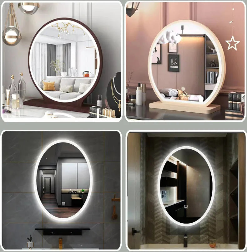 Salon Smart Mirror Light Sensor Switch Set 12V LED Light Bathroom Mirror Touch Switch Dimmer