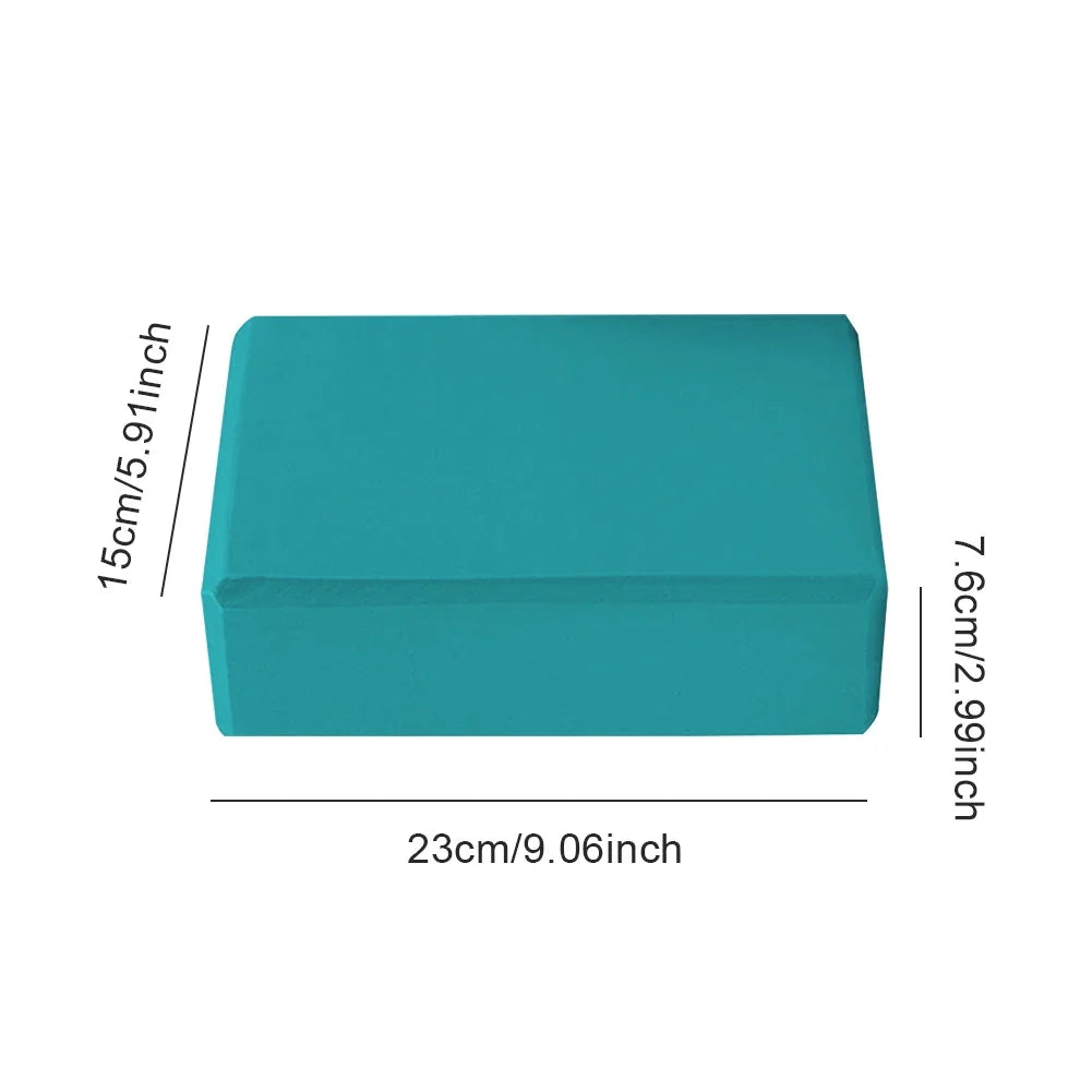 EVA Yoga Block Non-Slip Yoga Building Blocks Moisture-Proof High Density Yoga Blocks Body Shaping Yoga Blocks for Meditation