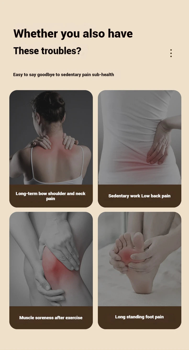 Portable Electric Muscle Massage Gun - Deep Tissue Fascia Massager for Neck, Foot & Full Body Relaxation Mini Massage Gun