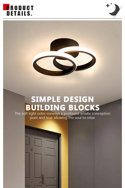 LED 20W Aisle Ceiling Light Modern Home Lighting LED Surface Mounted Bedroom Living Room Corridor Light Staircase Balcony Light