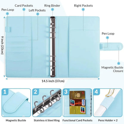 100 Envelope Cash Savings Challenge Saving Challenge Envelop Book Budget Envelope Financial Assistant A5 Size Cash Binder