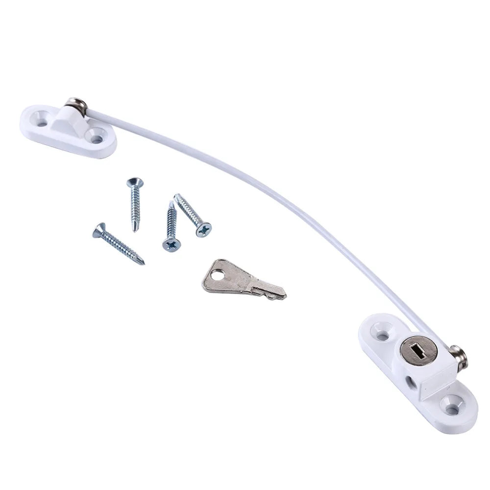 Window Lock Children Protection Metal Child Safety Stopper Anti-theft Security Locks Windows Limiter Cabinet Locks For Kids