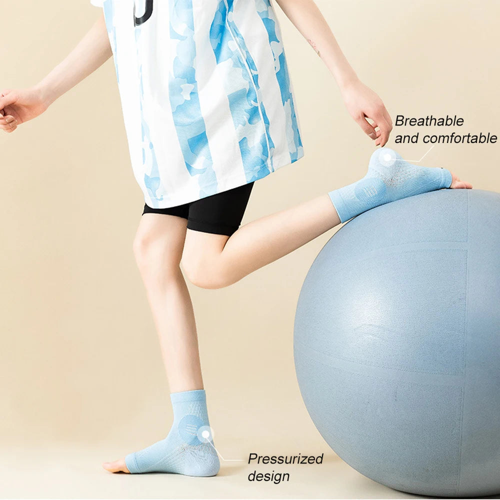 1Pair Neuropathy Socks - Peripheral Neuritis Therapy Compression Diabetic Open-Toe Foot Sleeves for Ankle Gout,Nerve Damage Pain