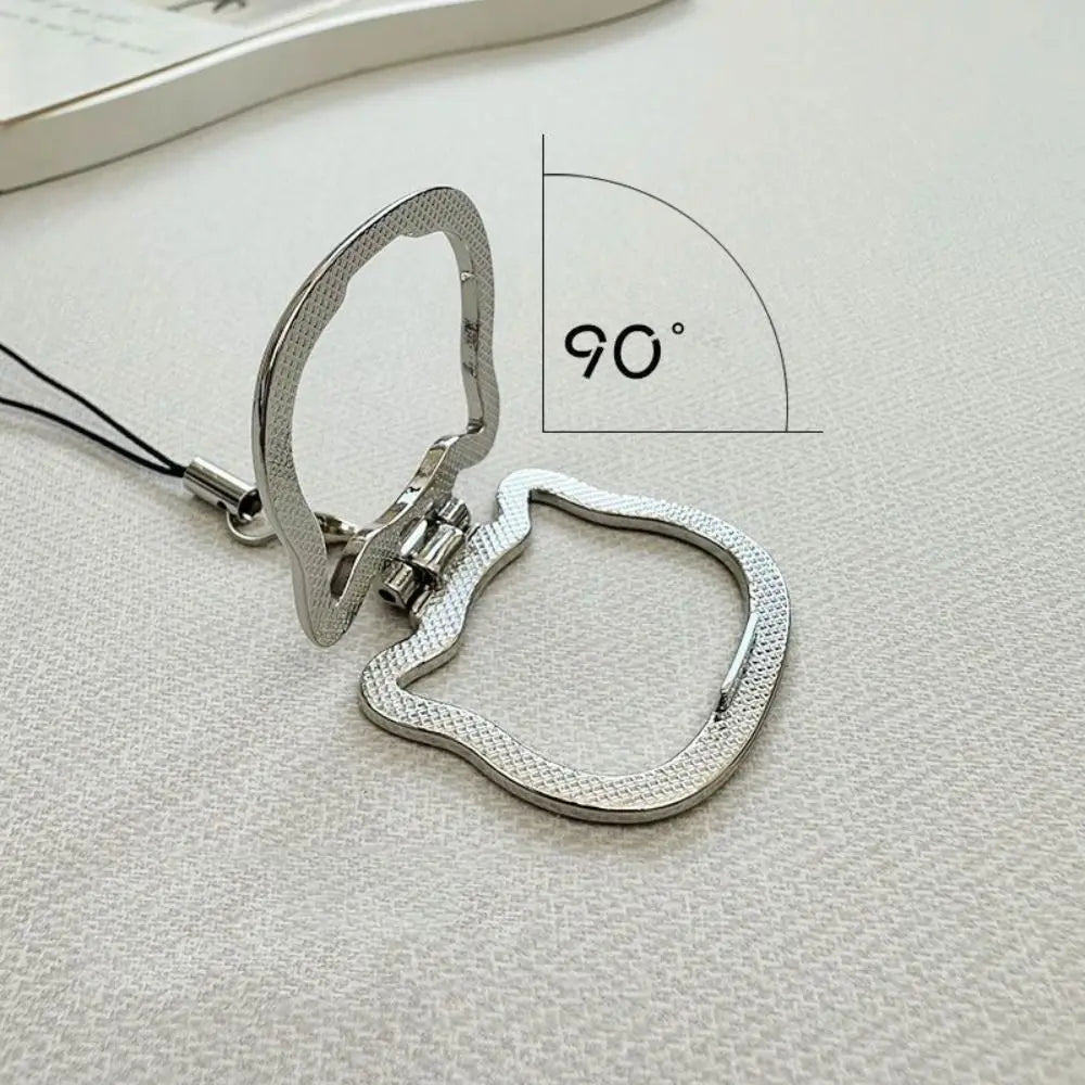 New 2-in-1 Mobile Phone Hanging Rope Foldable Kickstand Desktop Phone Holder Cell Phone Accessories Phone Lanyard