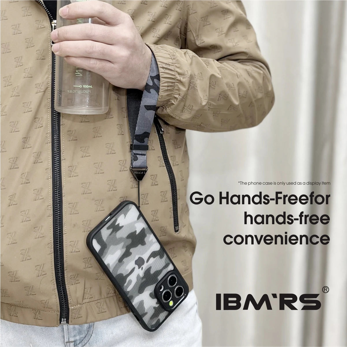 Phone Lanyard Strap for Camera & Cellphone [2-in-1], Adjustable Long/Short Hanging Rope, Anti-Slip Neck Strap for Phones, ID Car