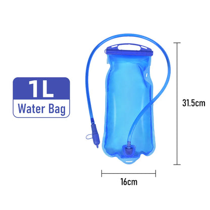 ThinkRider Water Bladder Water Reservoir Hydration Pack Storage Bag BPA Free - 1L 1.5L 2L 3L Running Hydration Vest Backpack