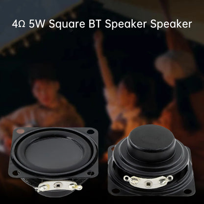 2Pcs Full Range Audio Speaker 40MM 4 Ohm 5W HiFi Stereo Loudspeaker Bluetooth Speakers