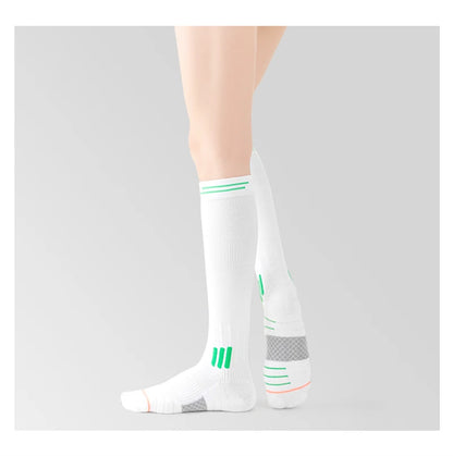 SPORT'S HOUSE Spring and summer long women's pressure socks Towel bottom non-slip high elastic compression sports socks