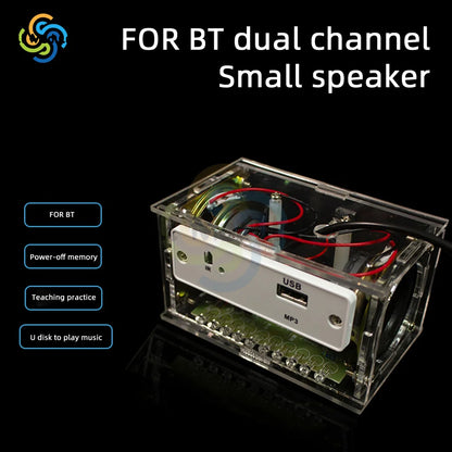 DIY Bluetooth Speaker Making And Assembling Electronic Welding Kit Teaching Practice DIY Electronic Kit Speaker