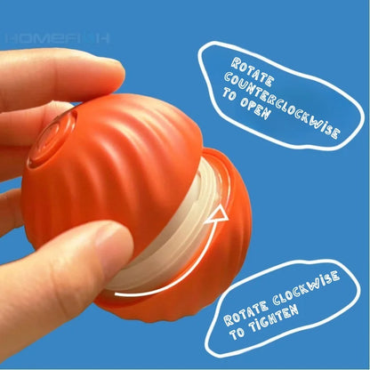 Smart Jumping Ball Pet Toy Auto-Moving Chew-Resistant with USB Charge for Dogs Cats Interactive Play