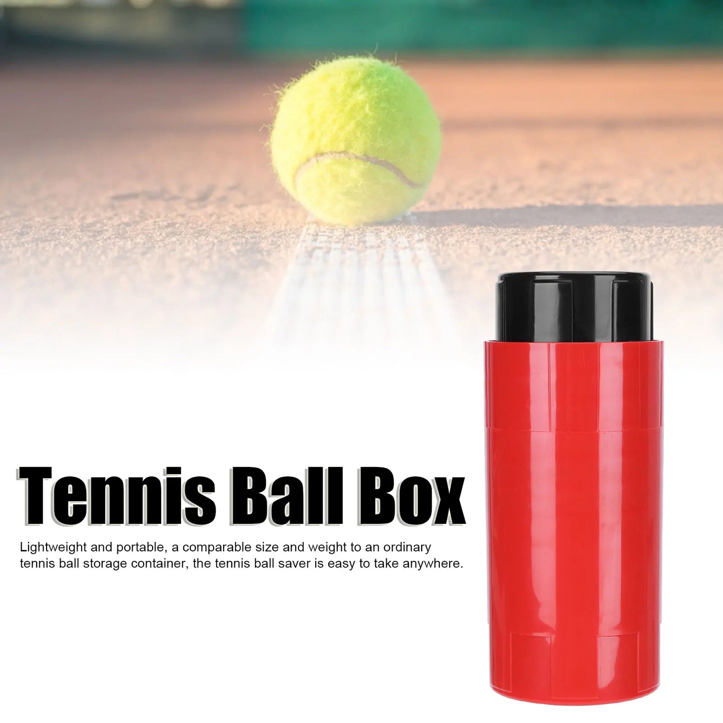 Sports Supplies Tennis Ball Container Tennis Ball Saver Storage Box Pressure Maintaining Repairing Container Sports Accessories