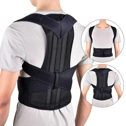 Posture Corrector for Students & Adults – Anti-Kyphosis Fixed Strap Design | Adjustable Comfortable Support for Spinal Alignment