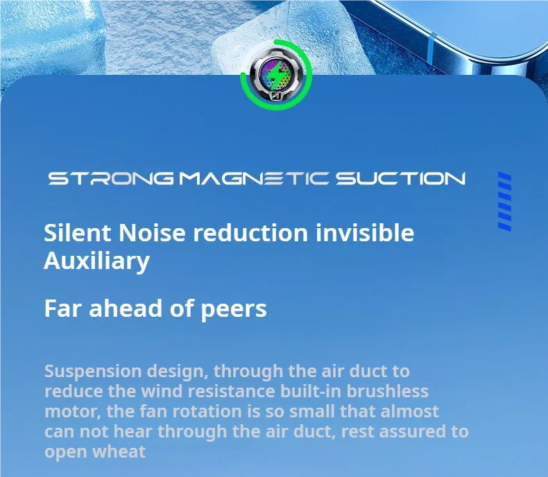 SL15 New Mobile Phone Radiator for Mobile Phone Phablet Fan Semiconductor Mobile Phone Cooler Gaming Cooler Mobile Phone