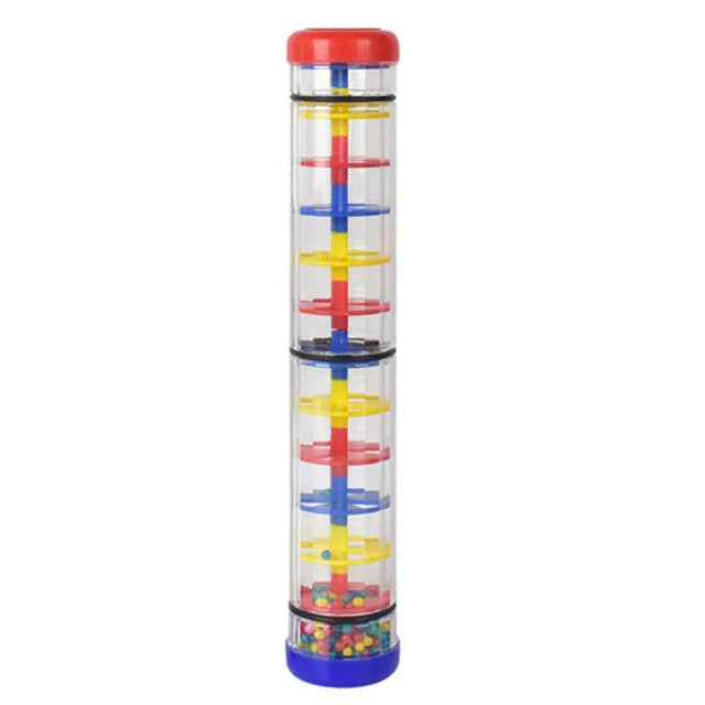 Baby Toys 6 12 Months Developmental Sensory Rain Stick Shaker Rattle Rainmaker Baby Toy Rainstick Musical Instrument for Babies