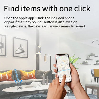 Smart Track Device AirTag Bluetooth GPS Tracker For IOS Find My App Anti-loss Luggage Key Car Pet Kid Finder Locator Positioner