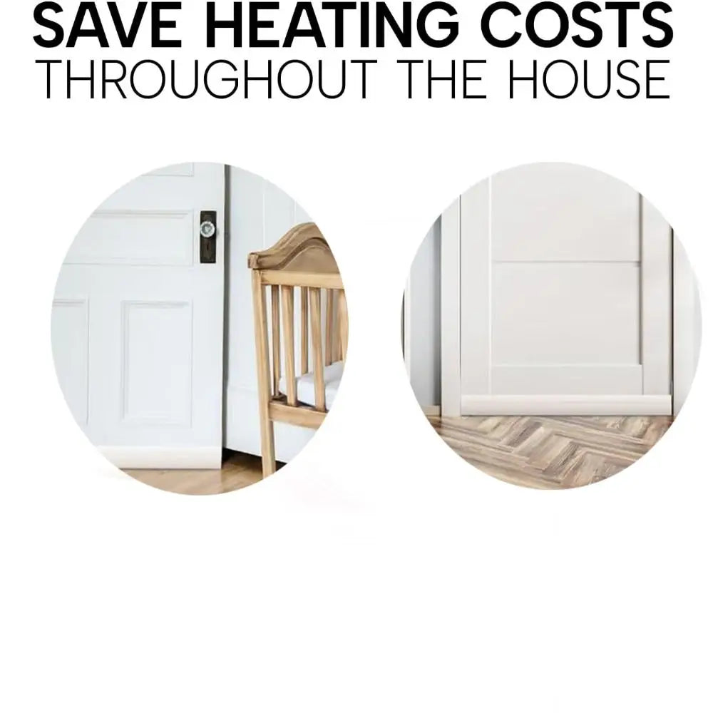 Door Draft Stoppers for Bottom of Door New Premium Door Sweep Door Seal Strip Door Weather Stripping Ideal for Keeping Out Cold