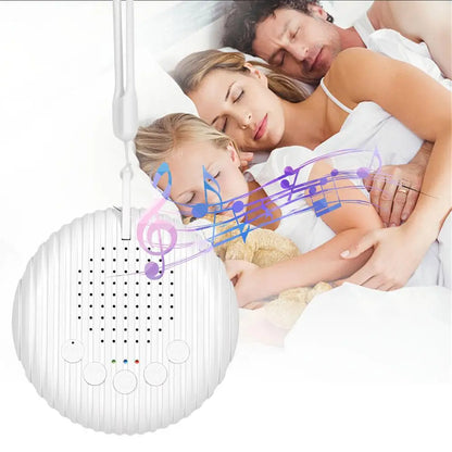 White Noise Machine USB Rechargeable Timed Shutdown Sleep Sound Machine For Sleeping Relaxation for Baby Adult Office Travel