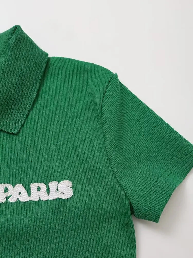 Sports Sets for Women 2 Pieces Holiday Outfits Womens Vacation Outfits Woman 2024 Elegant Casual Short Sleeve Sets