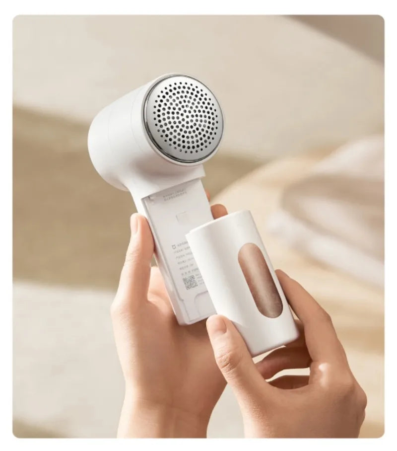 XIAOMI MIJIA Lint Remover Hairball Trimmer Rechargeable Cloth Fabric Shaver Fluff Pellet Remove Machine for Clothes Sweater