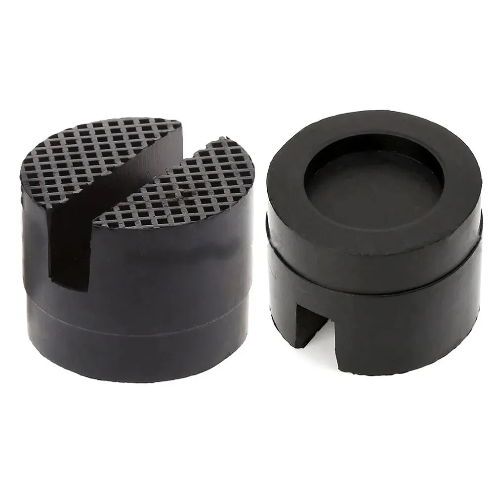 Car Lift Jack Stand Rubber Pads Frame Protector Adapter Floor Slotted Lexus Subaru Fiat Universal Automotive Repair Tool Parts