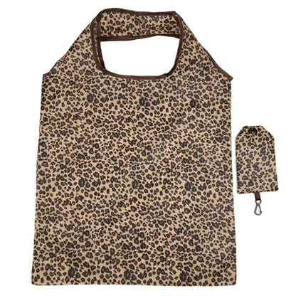 Foldable Shopping Bags for Groceries Recyclable Grocery Tote Pouch Eco-Friendly Heavy Duty Washable Shopping Bag