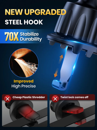 Car Phone Holder Mobile Phone Holder Car Handsfree Phone Holder for Dashboard Windshield Vents