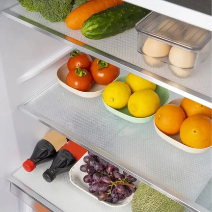 Waterproof Non-Slip Drawer Liners Shelf Mats Oil-Proof Cabinet Cover Placemats Washable Table Pads for Kitchen Organization
