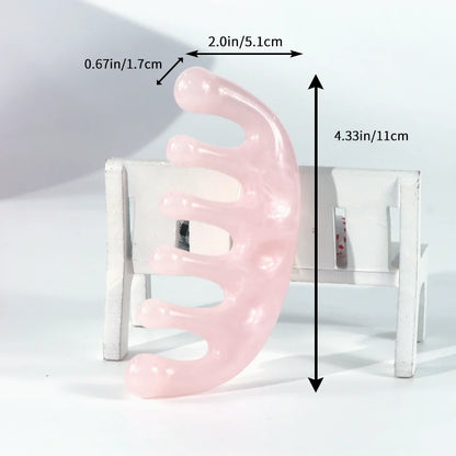 Scalp Meridian Comb Treatment Comb Household Female Facial Scraping Stretching Five Finger Dredging Head Special Massage Comb