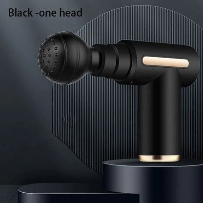 Portable Quiet Massage Gun  Ultra Small & Quiet Muscle Massage Gun USB Charging- for Home Gym Outdoors With one head