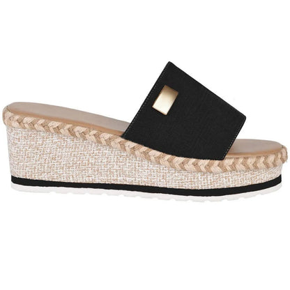 Sandals - Women'S Platform Sandals, Wedge Heel,  Straps, Summer Beach Fashion Sapatos Femininos босоножки летние Sandalias