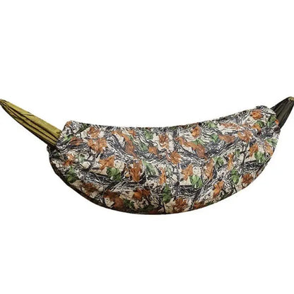 Winter-Ready Solo Camping Gear: Insulated Hammock Cover & Sleeping Bag Combo for Cozy Autumn Outdoor Adventures - Stay Warm