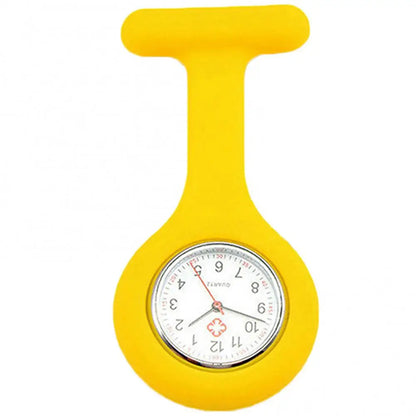 Fashion Fob Watch Nurse Silicone Nurse Watch Solid Medical Pocket Watch Pin Pocket Watch Hanging Watch Brooch Decor Quartz Часы