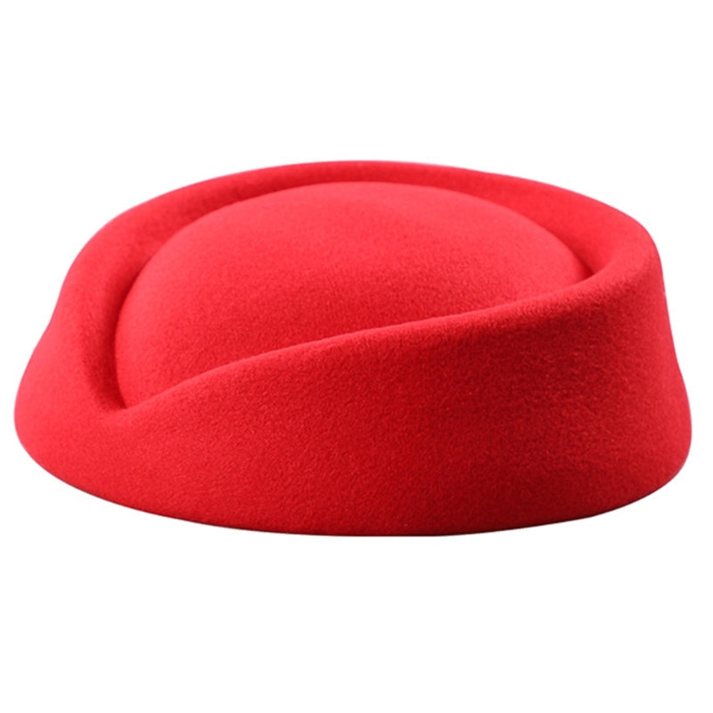 Stewardess Hat Flight Attendant Air Hostess Cosplay Costume Live-streaming