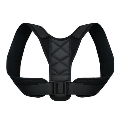 Polyester Back Straightener Adjustable Full Back Back Posture Corrector Breathable Black Back Brace Posture Corrector Home