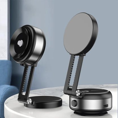 Magnetic Suction Cup Phone Mount for iPhone 16/15/14/13/12 Pro Max Plus Mini Magnetic Phone Holder for Car/Mirror/Smooth Surface