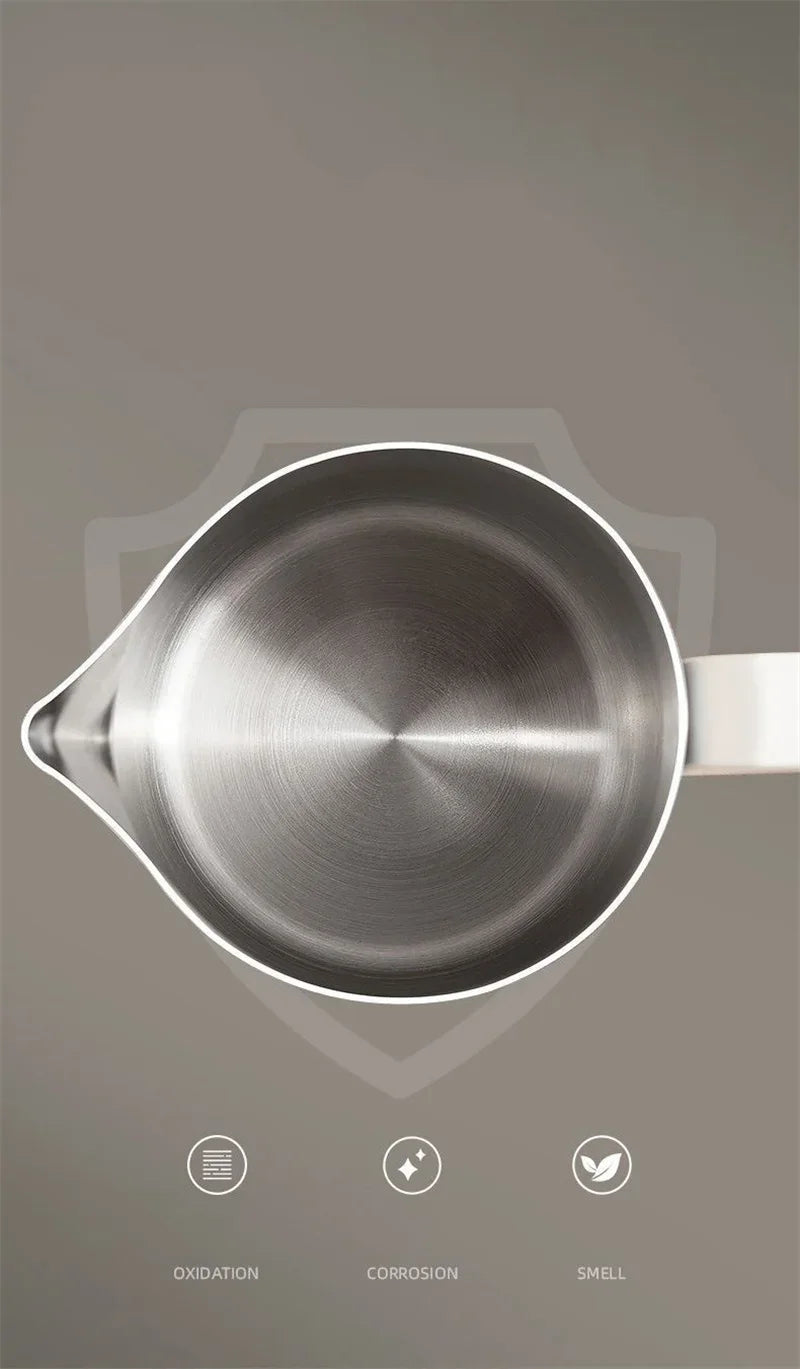 Coffee Milk Frothing Pitcher Jug Stainless Steel With Scale Espresso Steaming Pitchers Professional Milk Foam Jug Barista Craft