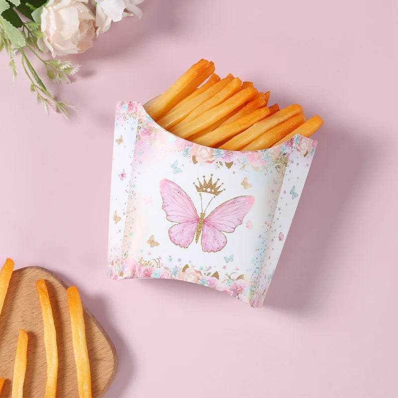 Butterfly Party Snack Tray Butterfly Birthday Party Decoration Kids Girls Birthday Party Supplies Baby Shower Party Decoration