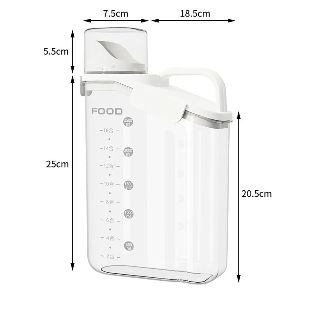 Custom Food Storage Bucket Sealed With Scale Pet Food Storage Bucket Personalized Cat Food Dog Food Moisture-proof Dog Supplies