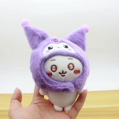 Self Deprecating Bear Jiika Wow Usachi Key Chain Pendant Doll Teddy Bear Plush