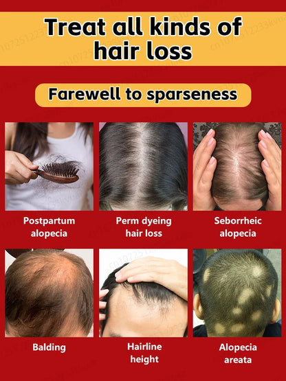 The latest hair serum for 2025. Quickly repair hair follicles and say goodbye to hair loss.