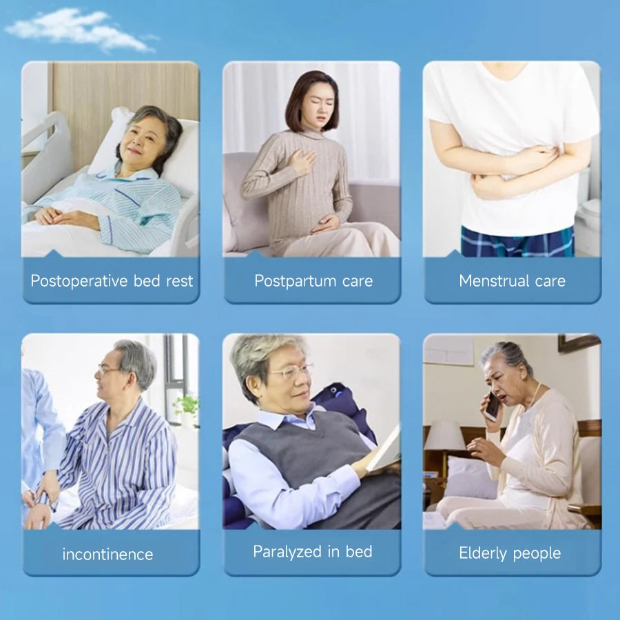 10pcs Absorbent Adult Diaper Disposable Nursing Pad Protective Underwear Incontinence Postpartum For Women Man Patients Elderly