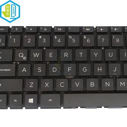 Laptop Latin Fit Spanish Keyboard For HP 240 G7 245 G7 246 G7 14-DK 14-DK0000 14-DK1003DX 14-DQ 14-DQ0000 L15599-151 L23241-161
