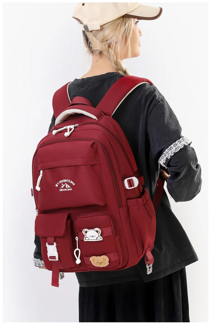 2025 Fashion Girls Waterproof School Bags For Light Weight Children Backpack school bag Printing Kids School Backpacks mochila